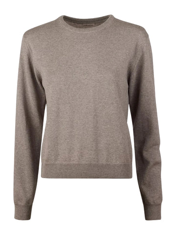 Maria merino knit AW26, lt. brown