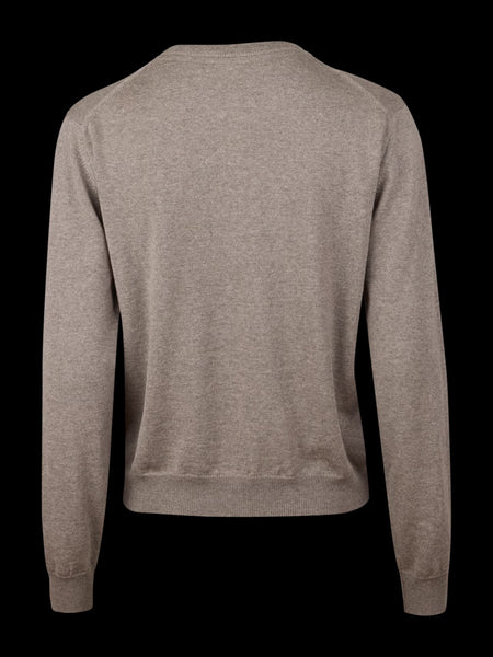 Maria merino knit AW26, lt. brown