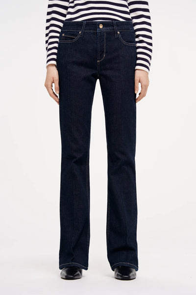 Cambio Paris flared AW26, Dark blue