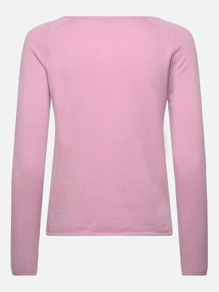 Rosemunde cardi, dawn pink