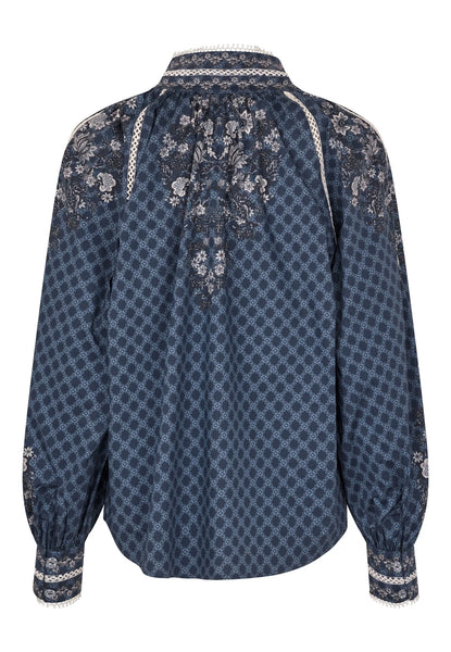 MoniaDea blouse, Kudibelle print AW26