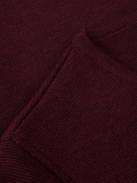 Stina cardi AW/26, bourgogne