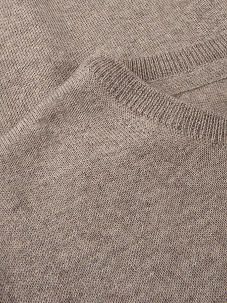 Maria merino knit AW26, lt. brown