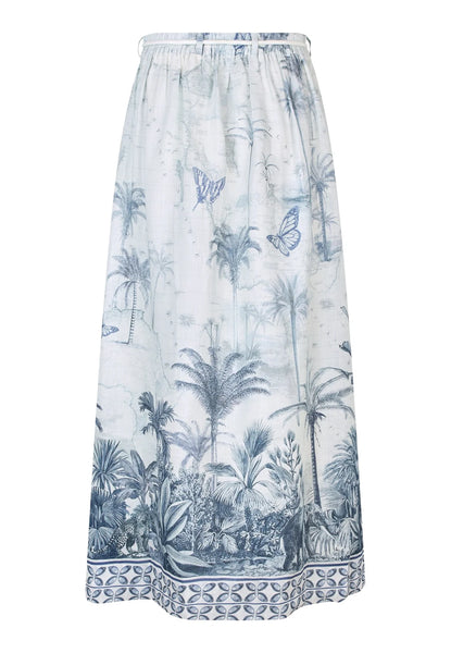 Larissadea linen skirt SS25, Empire