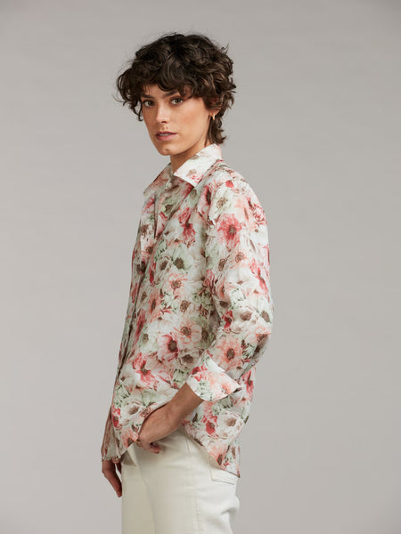 Siri shirt SS/26, light pink pattern