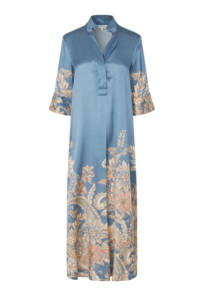 HelgaDea long silk dress, AW25, Eiko