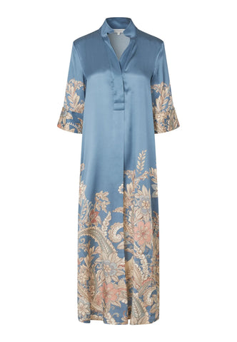 HelgaDea long silk dress, AW25, Eiko
