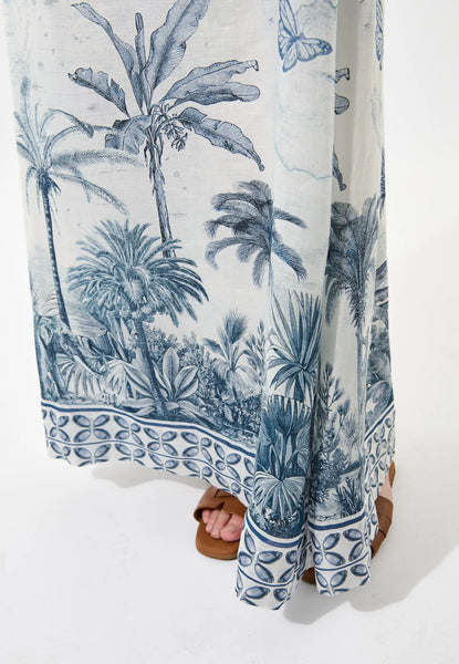 Larissadea linen skirt SS25, Empire