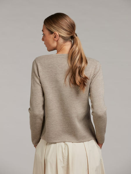 Stina cardi SS/26, gold, Beige