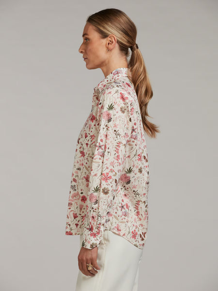Siri shirt SS/26, light pink pattern