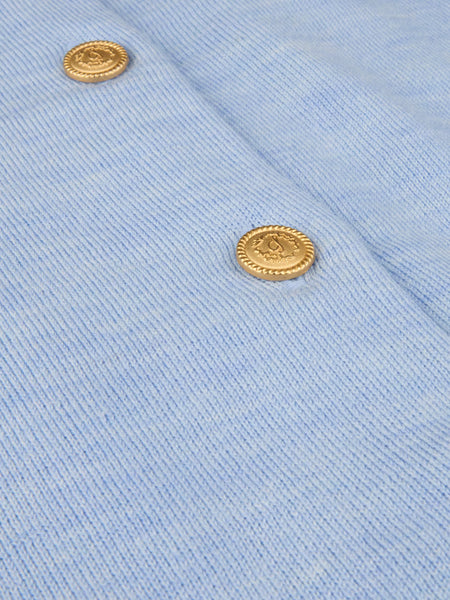 Lydia knit cardigan, SS26, Blue