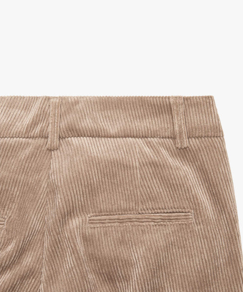 Cambio Amelie fløjlsbuks AW/26, Taupe