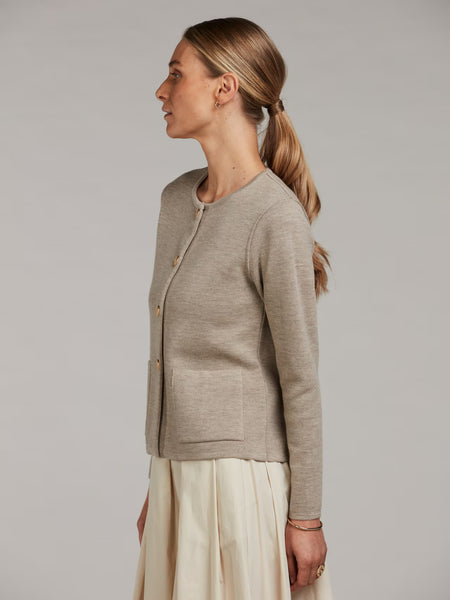 Stina cardi SS/26, gold, Beige