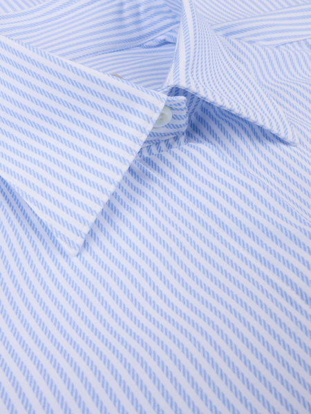 Jersey shirt, white/blue striped