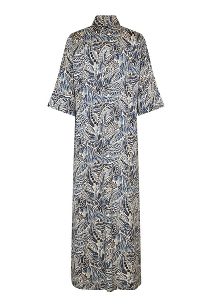 HelgaDea long silk dress, SS25, Delamere