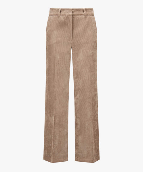 Cambio Amelie fløjlsbuks AW/26, Taupe