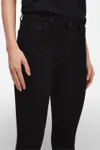 7 for all mankind, Kimmie straight, SS24, Rinsed Black