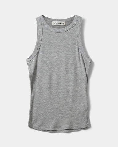 SS basic top, Julie, Grey mel.