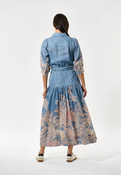 Palmadea linen dress, AW25, Eiko